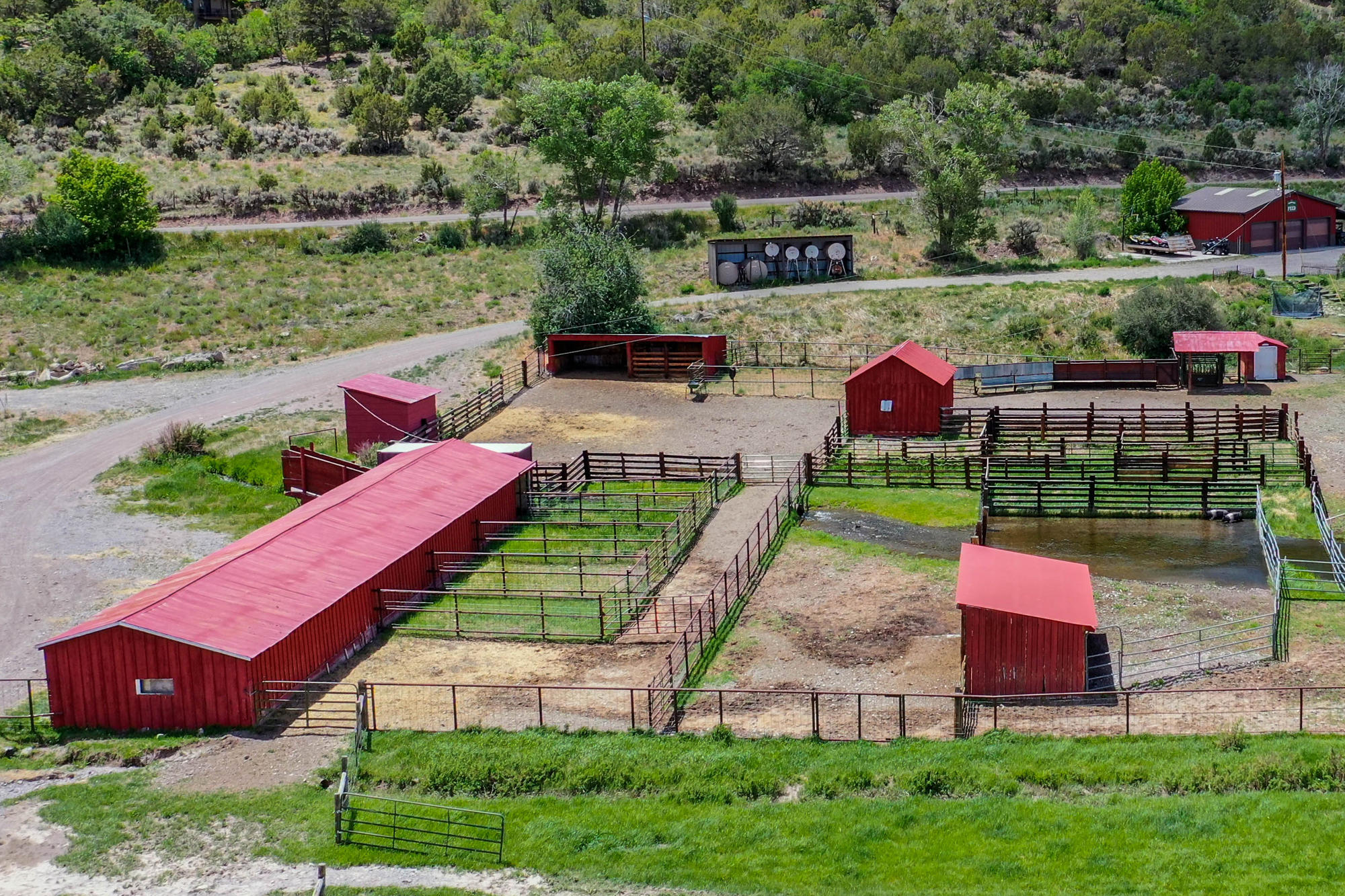 5276 County Road 23 Ridgway, CO 81432 - Photo 27 of 33 a view of yard with seating area and green space