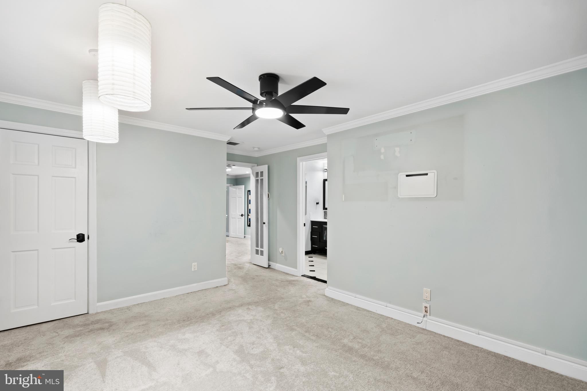 1028 Foss Avenue Drexel Hill, PA 19026 - Photo 21 of 48 a view of a livingroom with a ceiling fan and window
