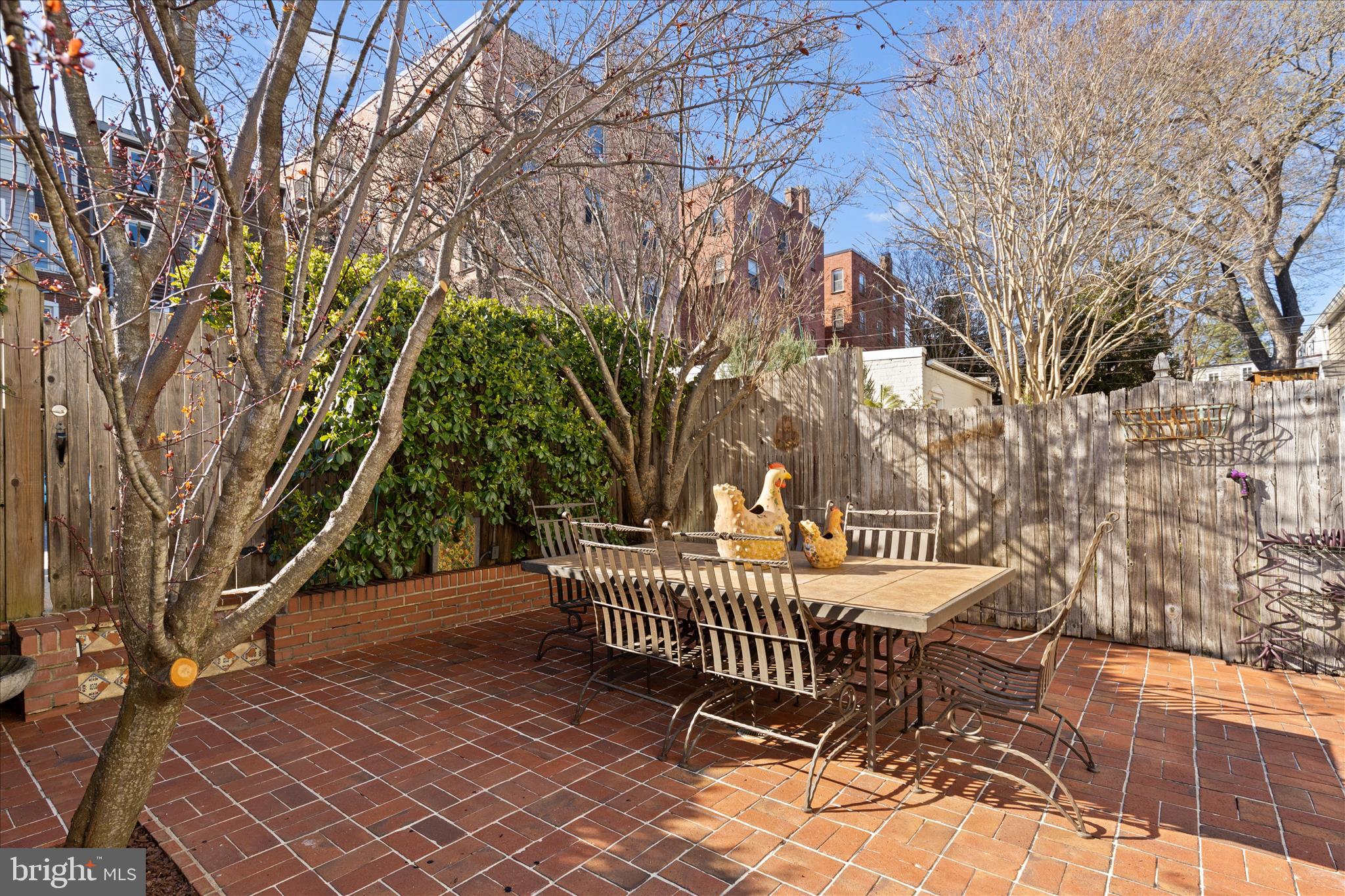 2828 27th Street Northwest Washington, DC 20008 - Photo 49 of 56 Rear Upper Patio