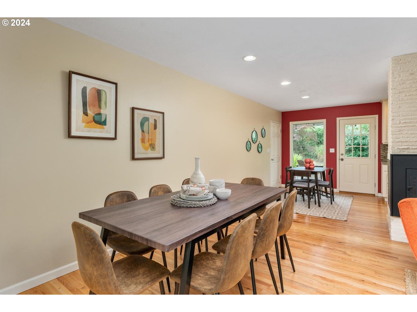 12250 Southwest Tremont Street Portland, OR 97225 - Photo 12 of 38 a dining room with furniture and wooden floor