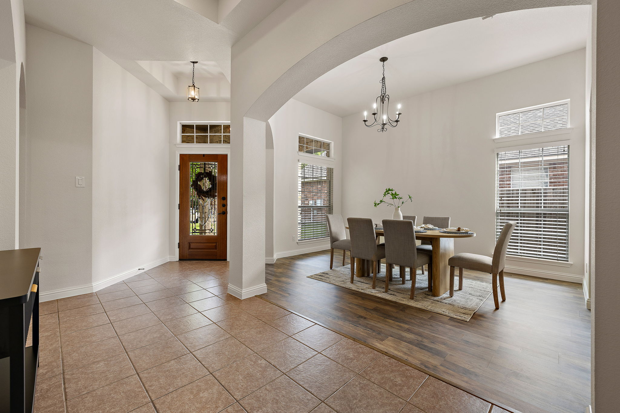 1115 Canyon Maple Road Pflugerville, TX 78660 - Photo 3 of 34 Enter the bright and airy foyer, opening up to the formal dining area