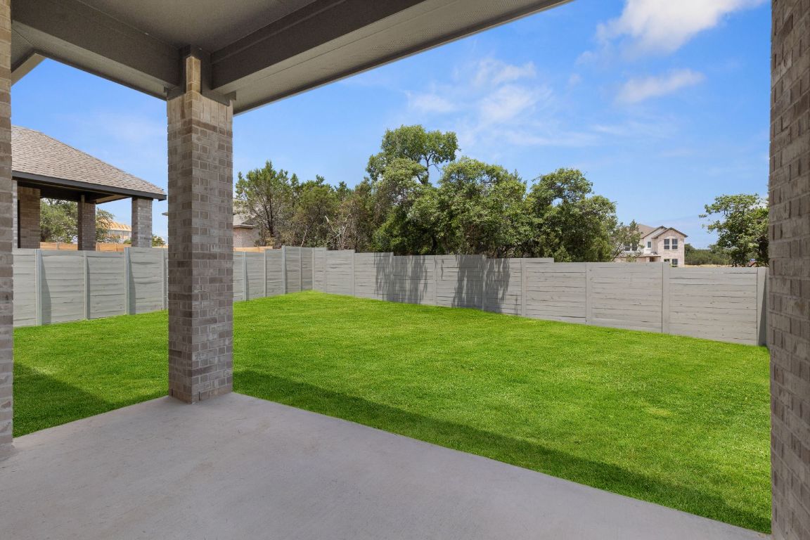 425 Hickory Springs Trail Georgetown, TX 78628 - Photo 22 of 35 Rear Covered Patio