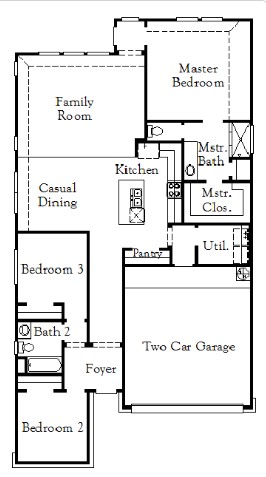 425 Hickory Springs Trail Georgetown, TX 78628 - Photo 35 of 35 Floorplan - Representative Photo