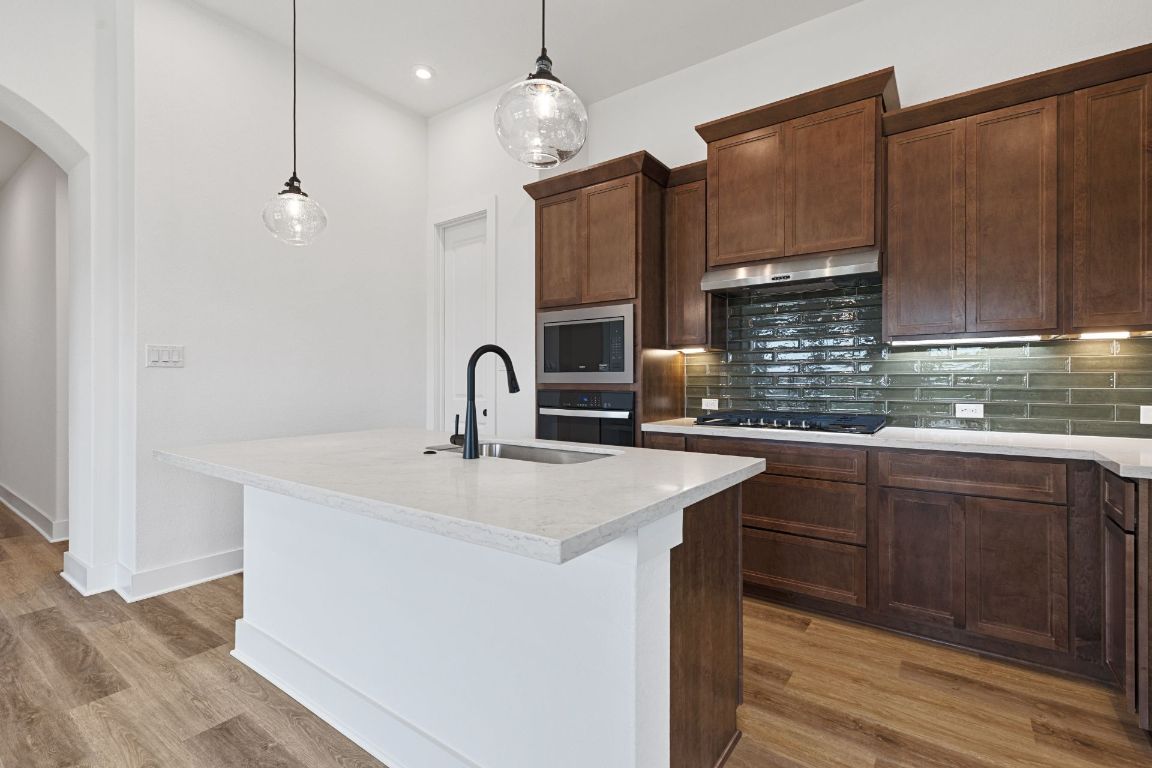 425 Hickory Springs Trail Georgetown, TX 78628 - Photo 8 of 35 Large Center Island in Kitchen