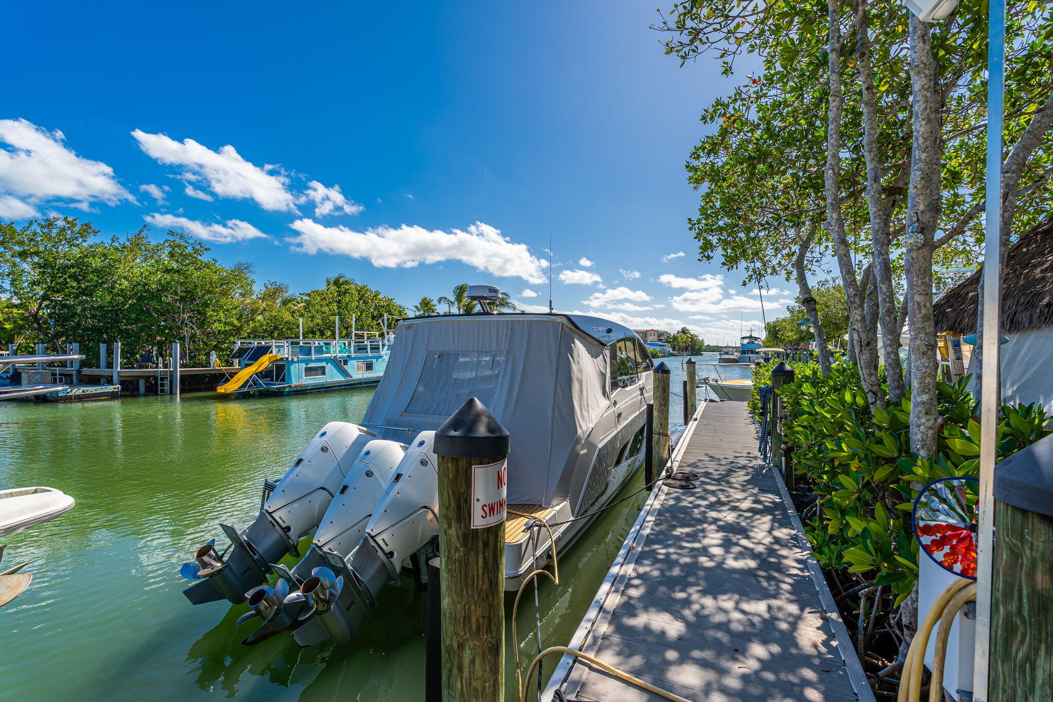100 Morris Lane Key Largo, FL 33037 - Photo 99 of 192 a backyard of a house with lots of green space