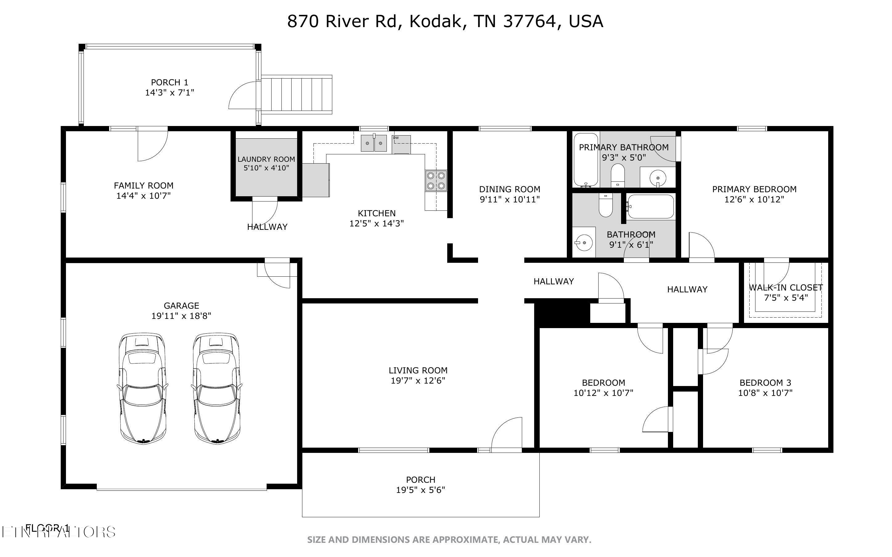 870 River Road Kodak, TN 37764 - Photo 55 of 55 floorplan