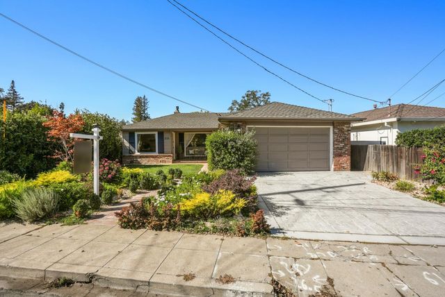 front view of a house with a outdoor space