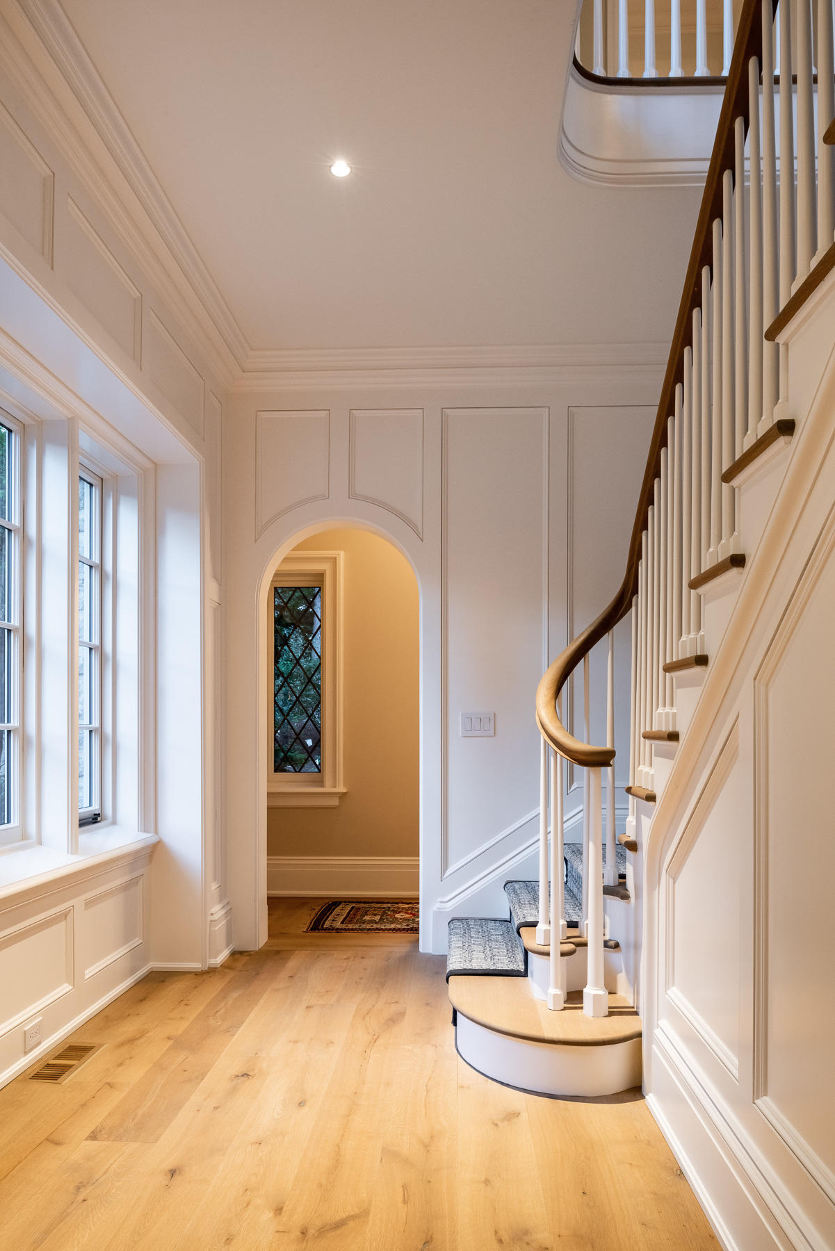 16 Raiders Lane Darien, CT 06820 - Photo 23 of 53 a view of empty room with stairs and furniture
