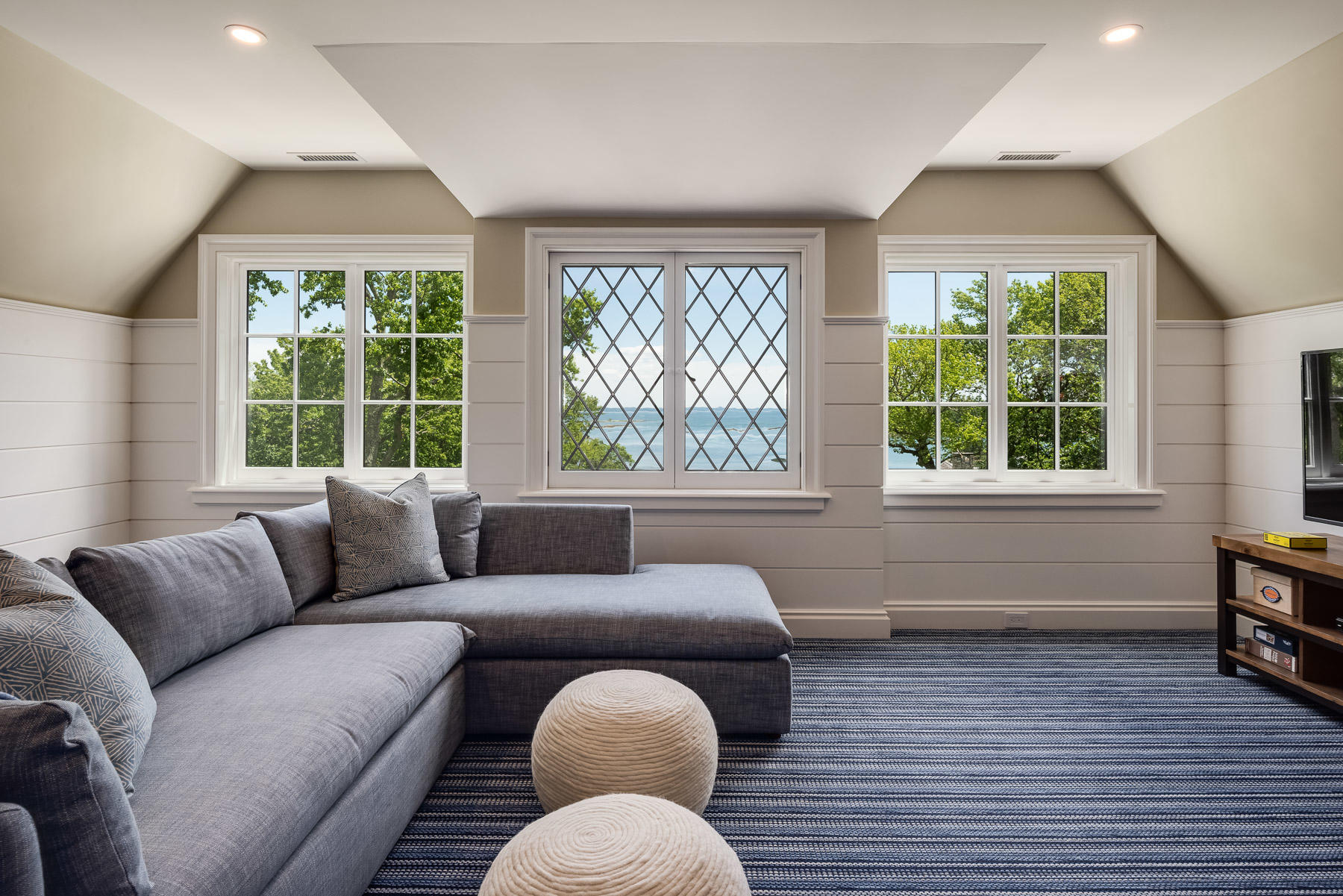 16 Raiders Lane Darien, CT 06820 - Photo 38 of 53 a living room with furniture and a large window