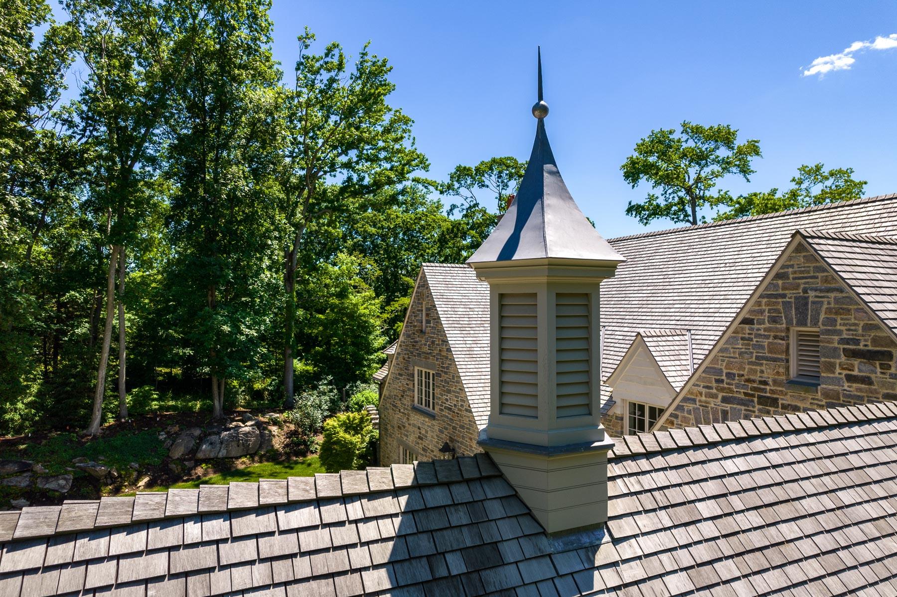 16 Raiders Lane Darien, CT 06820 - Photo 50 of 53 a aerial view of a house