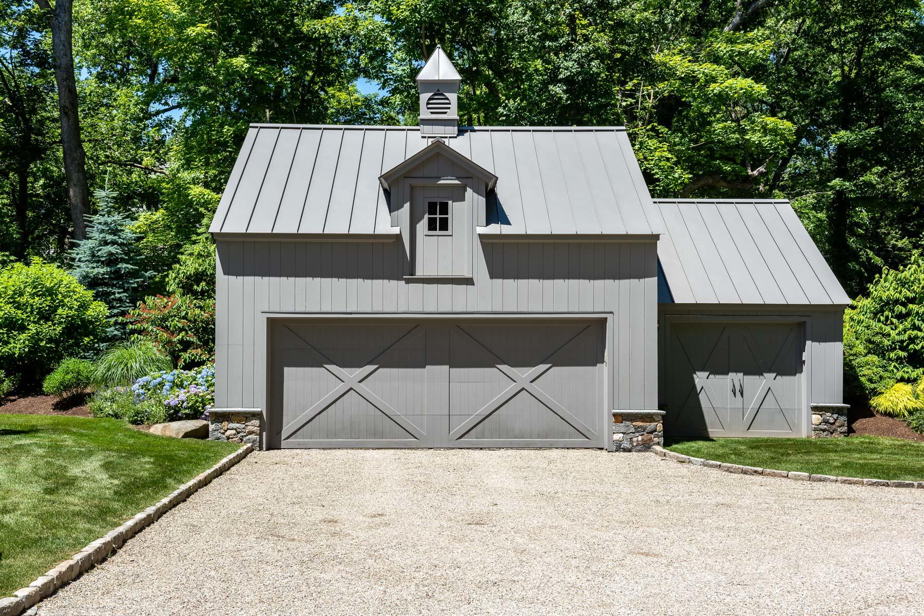 16 Raiders Lane Darien, CT 06820 - Photo 51 of 53 an outdoor view of house with backyard and trees