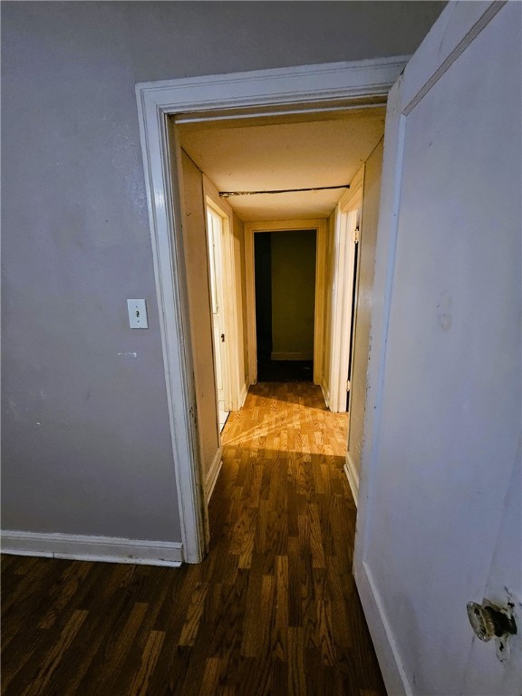 3218 McArdle Road Corpus Christi, TX 78415 - Photo 14 of 32 a view of a hallway with wooden floor
