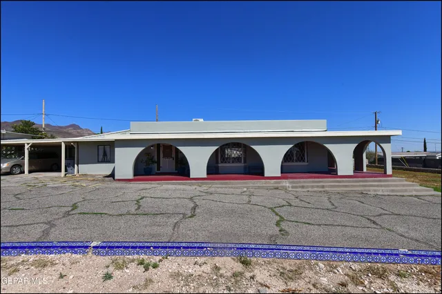 a view of front door