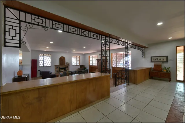 a kitchen with a stove and a sink