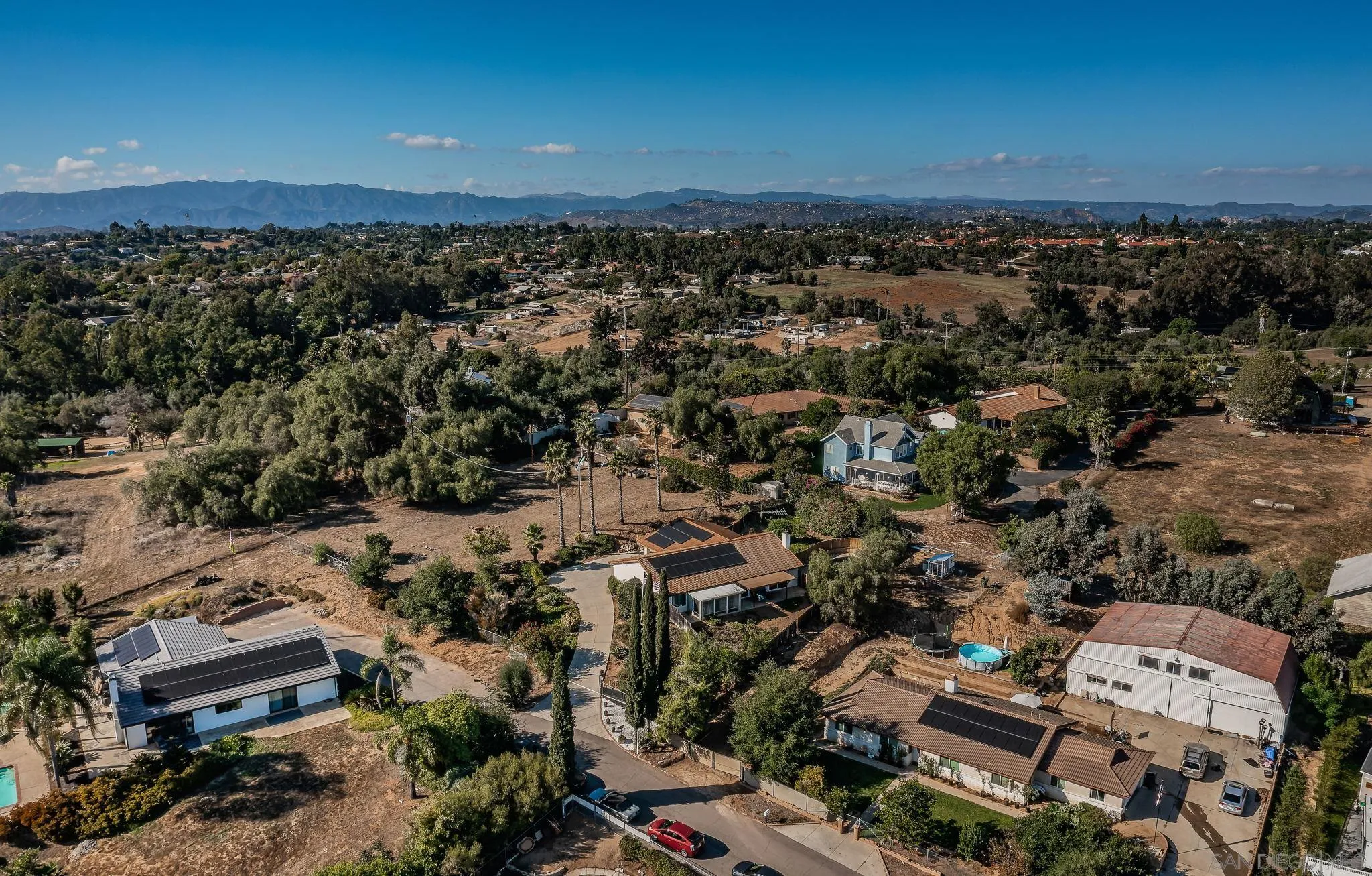 1396 Friends Way Fallbrook, CA 92028 - Photo 46 of 52 an aerial view of a city