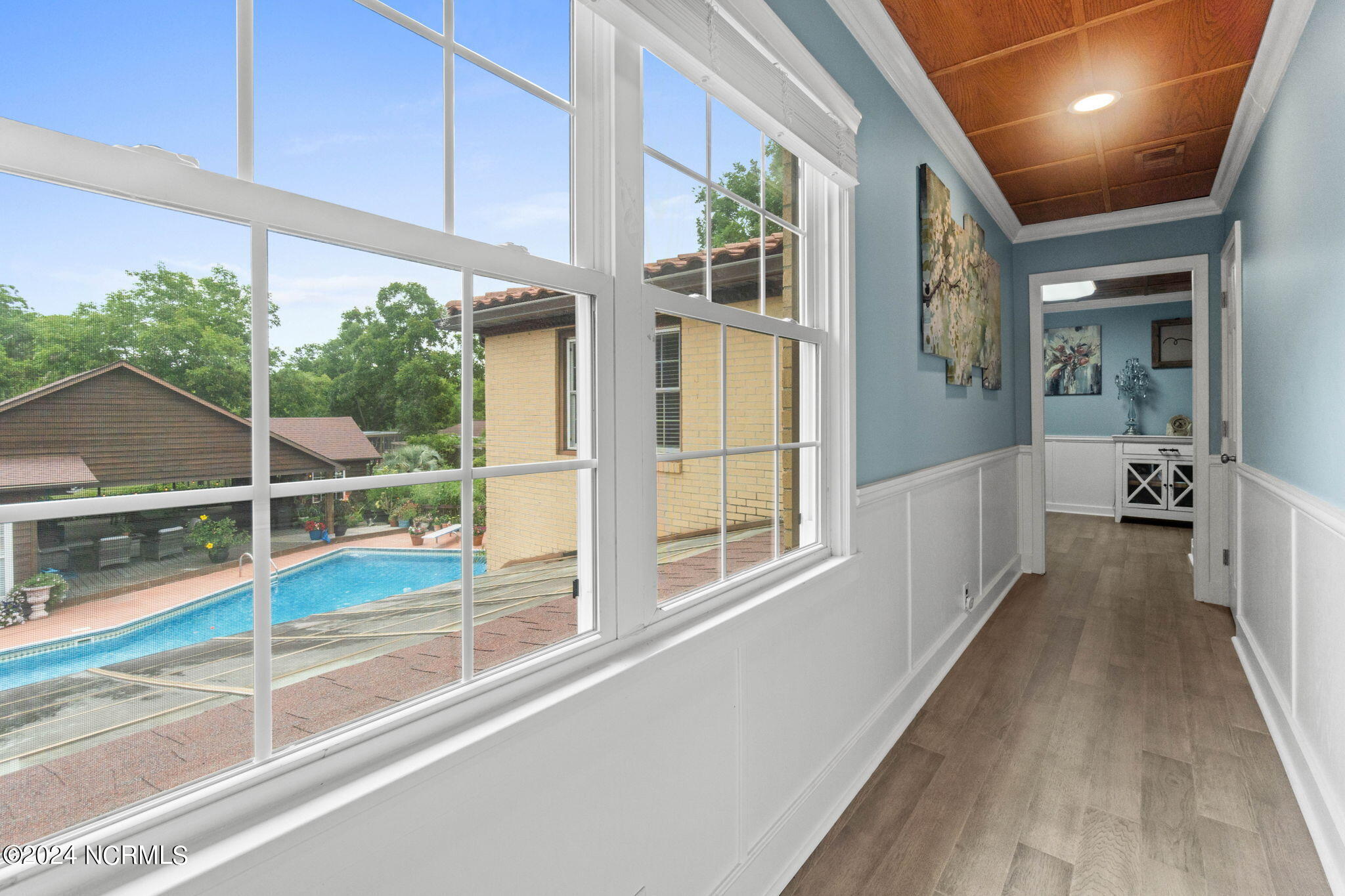1491 Lanvale Road Leland, NC 28451 - Photo 58 of 95 Second Floor Hallway Overlooking Pool