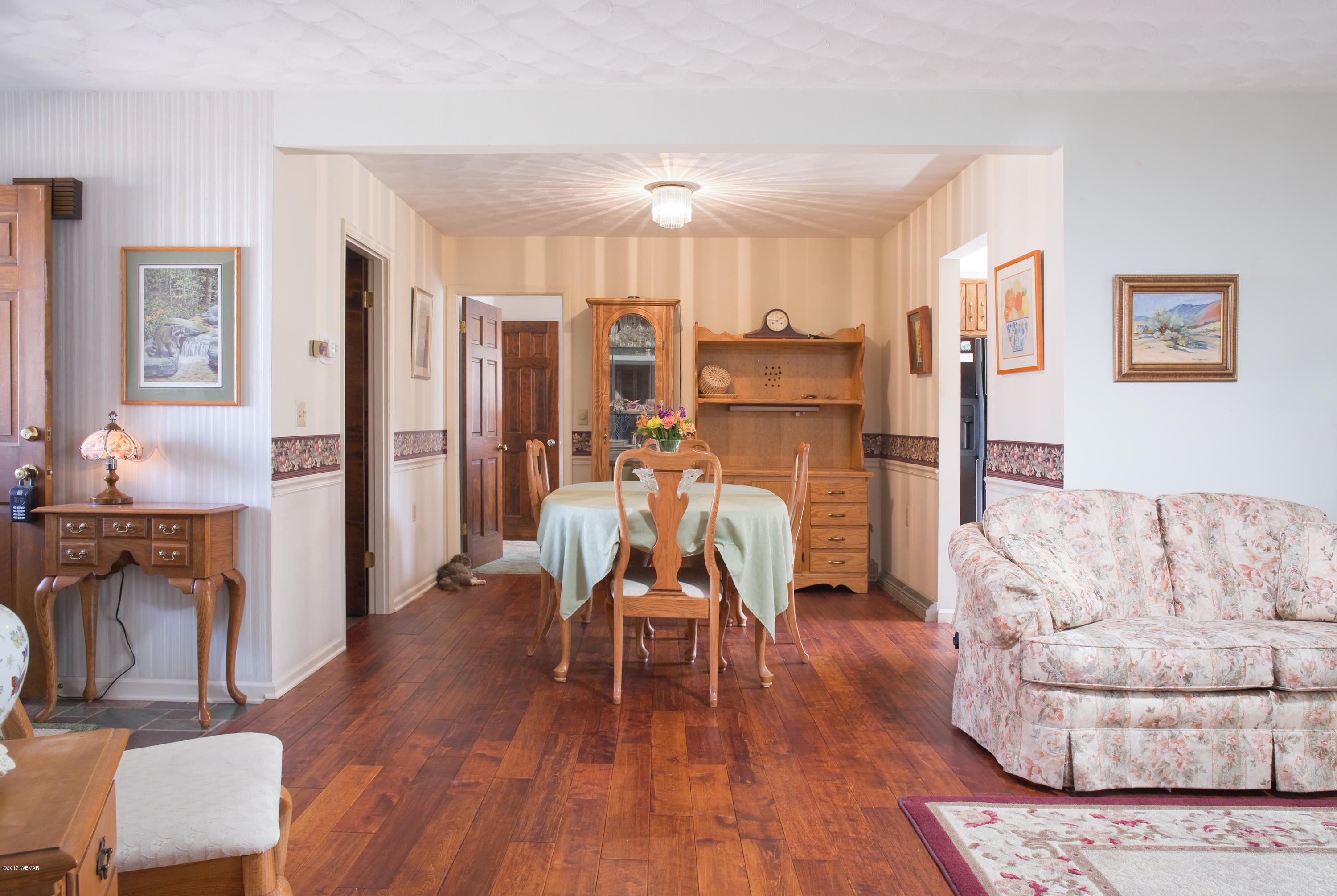 1108 Arthur Road Montoursville, PA 17754 - Photo 5 of 34 Exceptional wood floors in the living area.