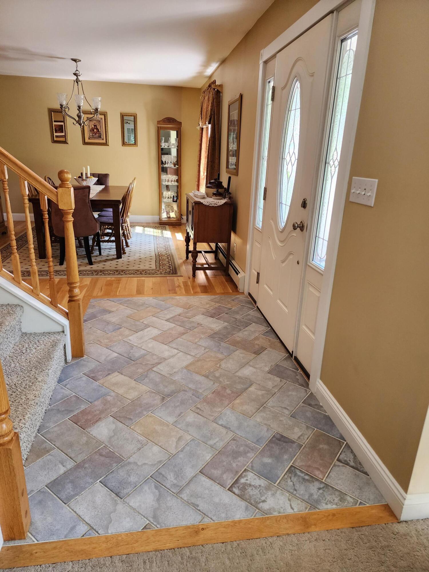 354 North Parish Road Turner, ME 04282 - Photo 54 of 79 Front entrance w/ stairs to 2nd floor.