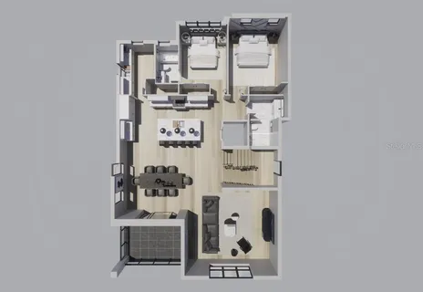 image of a bathroom with a sink and mirror