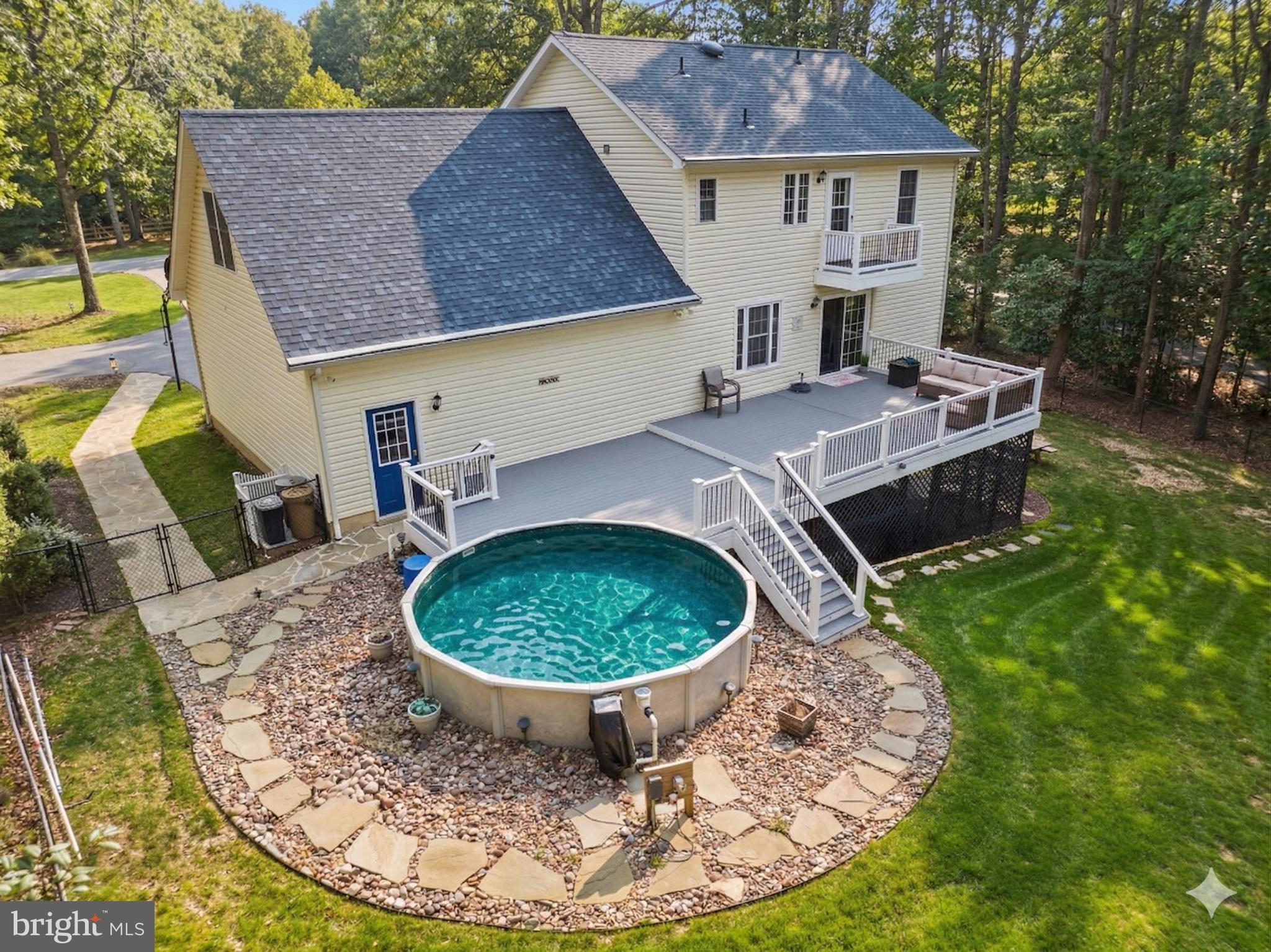 2132 Brians Way Lusby, MD 20657 - Photo 2 of 36 Charming home with inviting pool oasis.