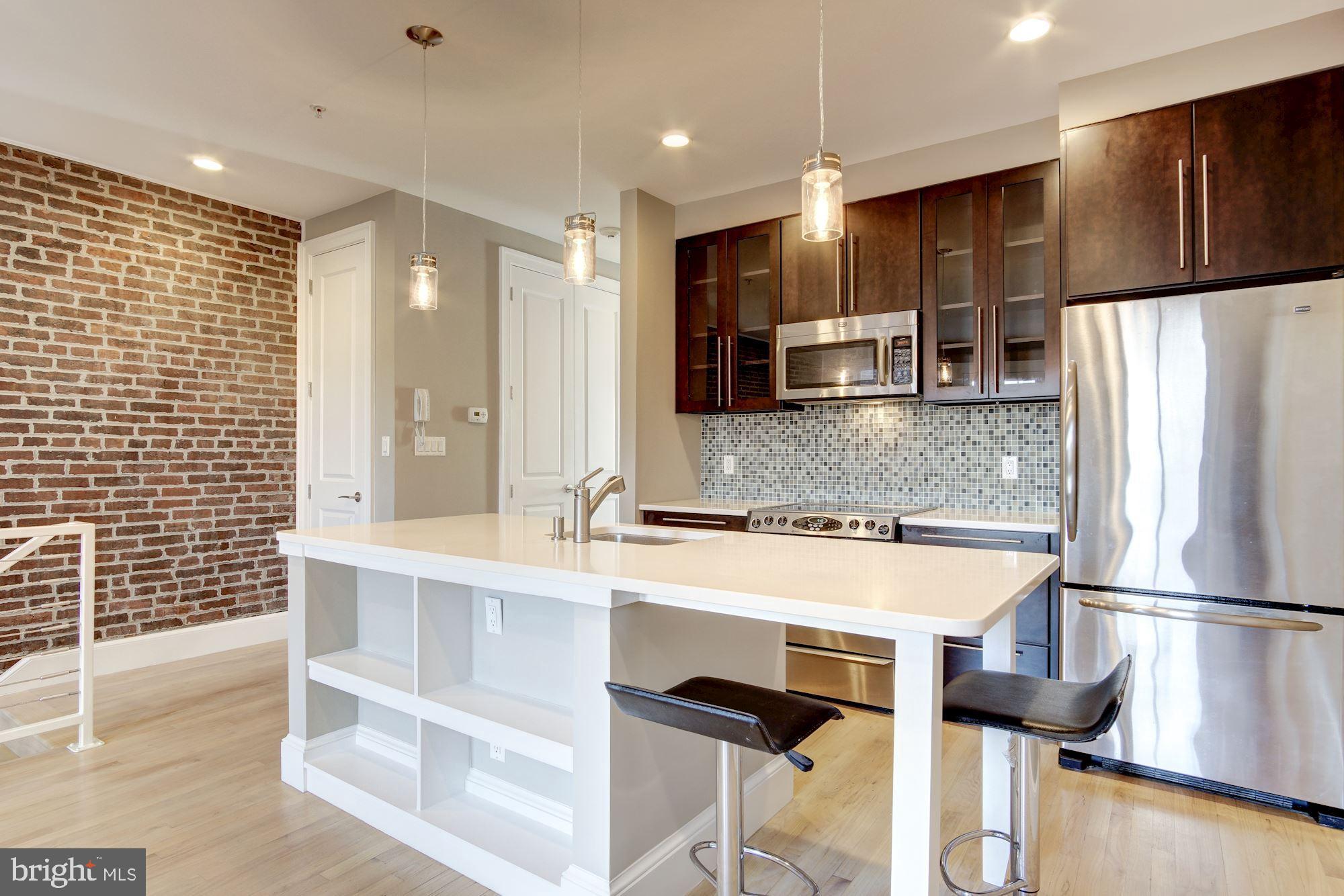 1316 9th Street Northwest, Unit 2 Washington, DC 20001 - Photo 11 of 35 Big chef's kitchen