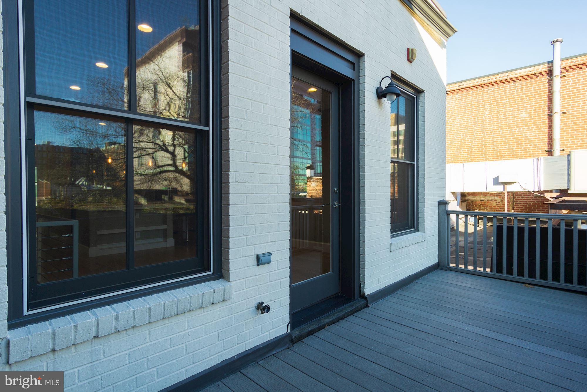 1316 9th Street Northwest, Unit 2 Washington, DC 20001 - Photo 31 of 35 Deck view