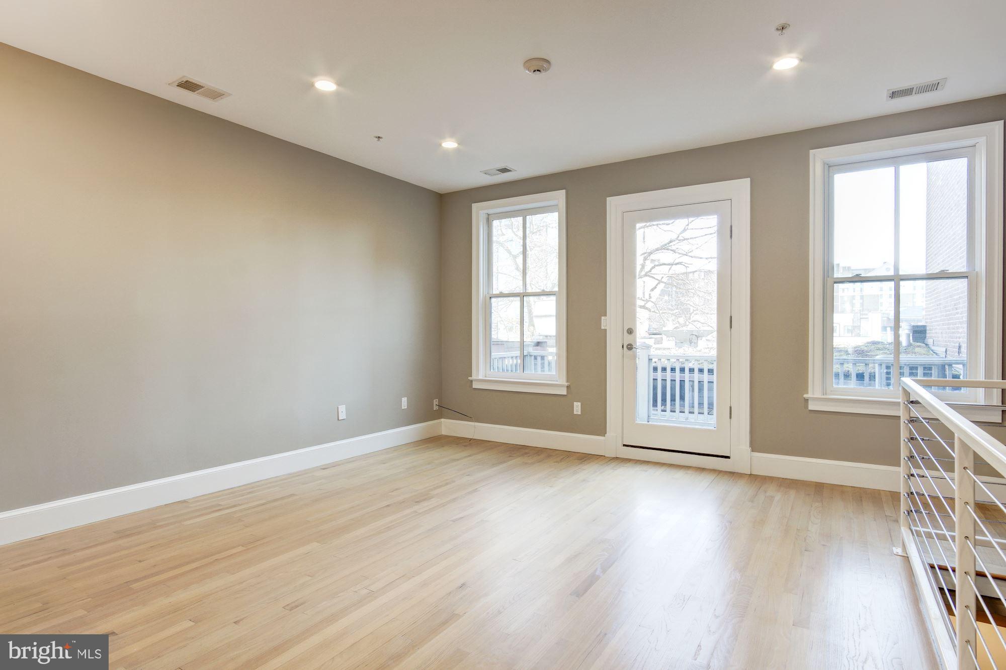 1316 9th Street Northwest, Unit 2 Washington, DC 20001 - Photo 6 of 35 Wide-open living/dining