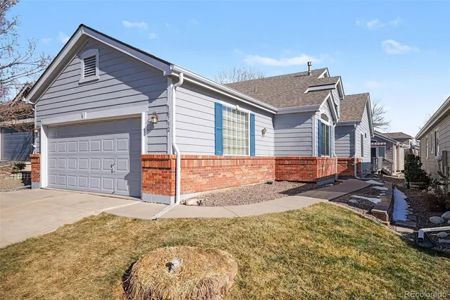 a view of a house with a patio