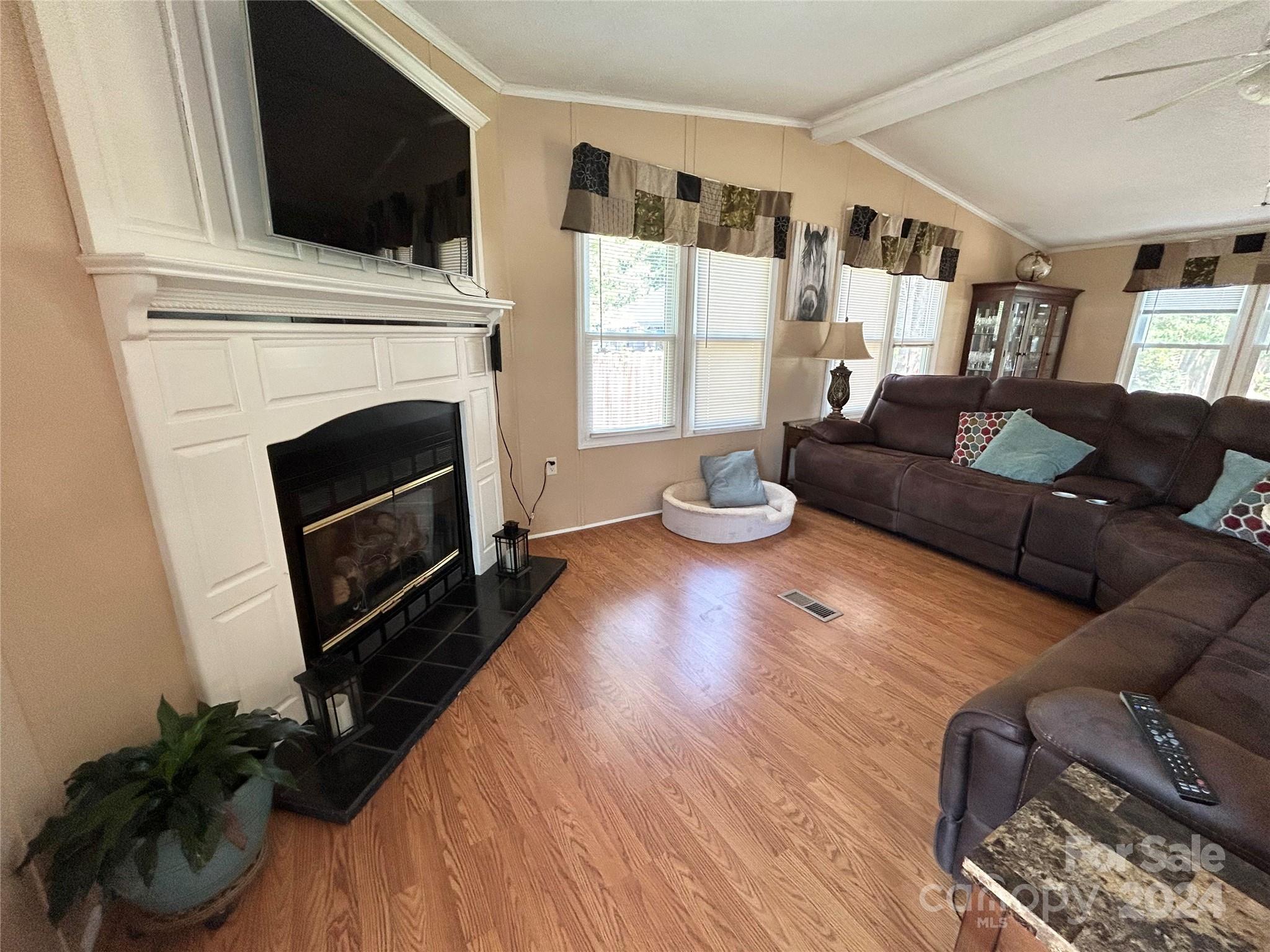 3250 Ferguson Long Road York, SC 29745 - Photo 15 of 32 a living room with furniture fireplace and flat screen tv