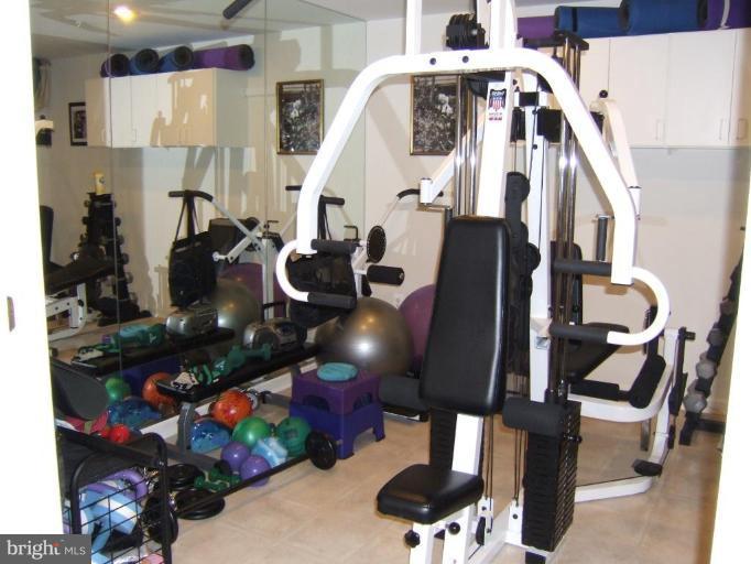 4401 Summer Grape Road, Unit 4401 Pikesville, MD 21208 - Photo 25 of 28 mirrored exercise room