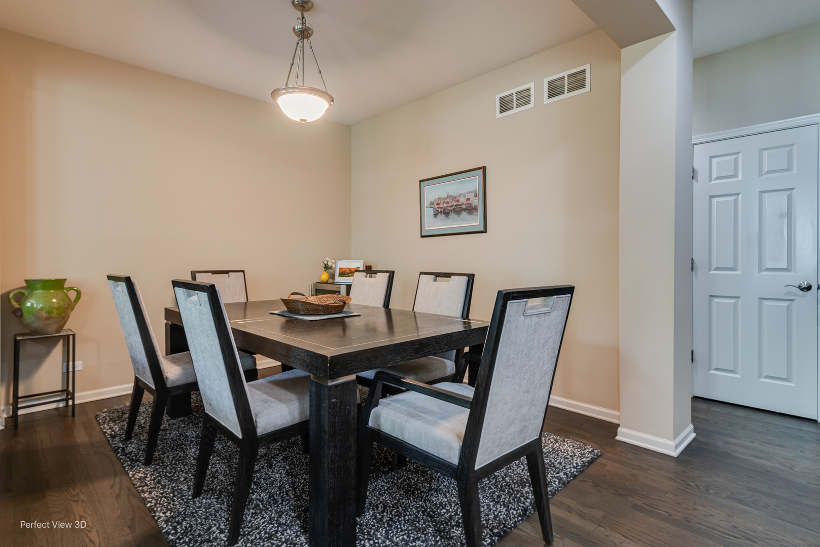 21946 West Tori Lane Deer Park, IL 60010 - Photo 4 of 17 a view of a dining room with furniture and wooden floor