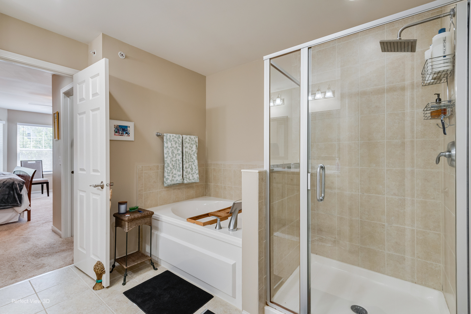 21946 West Tori Lane Deer Park, IL 60010 - Photo 8 of 17 a bathroom with a bathtub and a shower