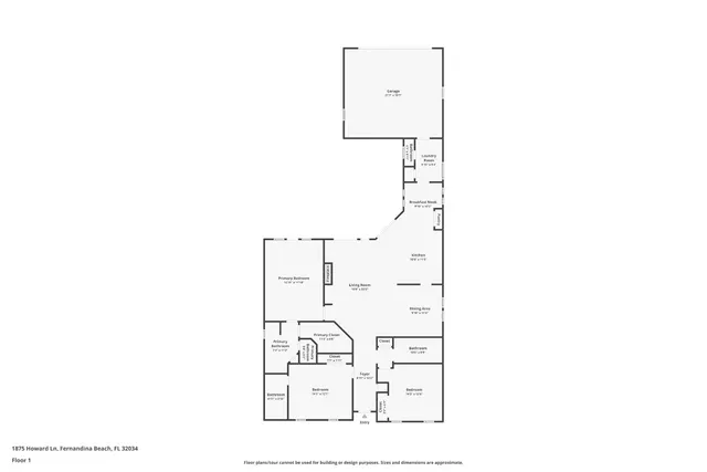 $955,000 | 1875 Howard Lane, Fernandina Beach, FL 32034