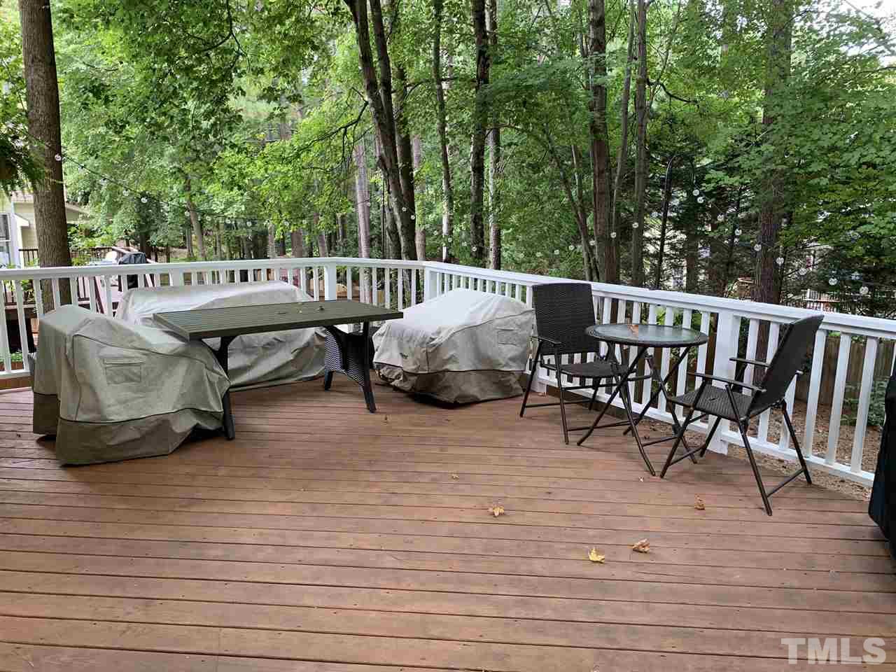 606 Scotts Ridge Trail Apex, NC 27502 - Photo 21 of 22 a view of chairs and deck