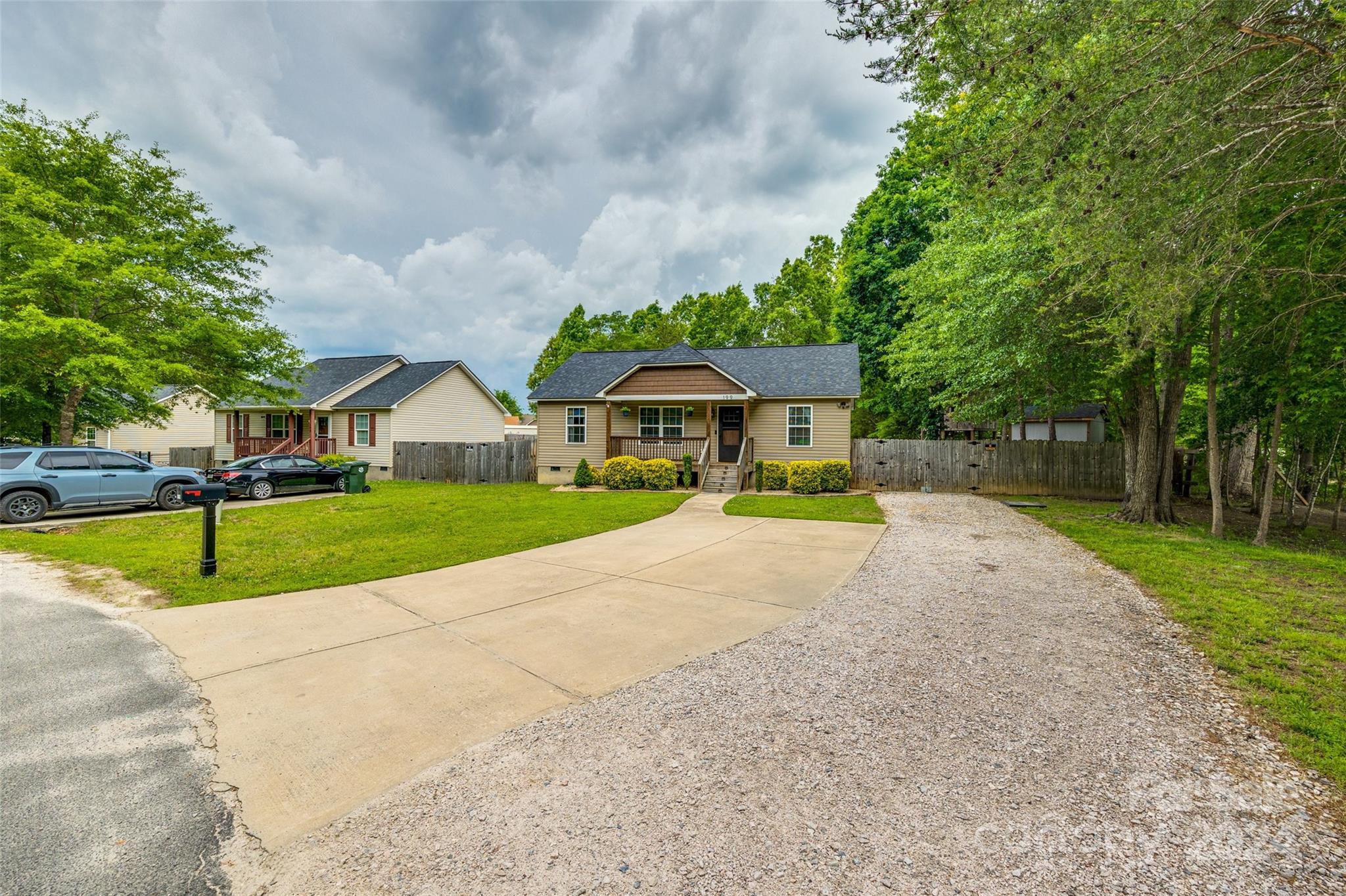 199 Cheek Road Clover, SC 29710 - Photo 27 of 27 a house with swimming pool in front of it