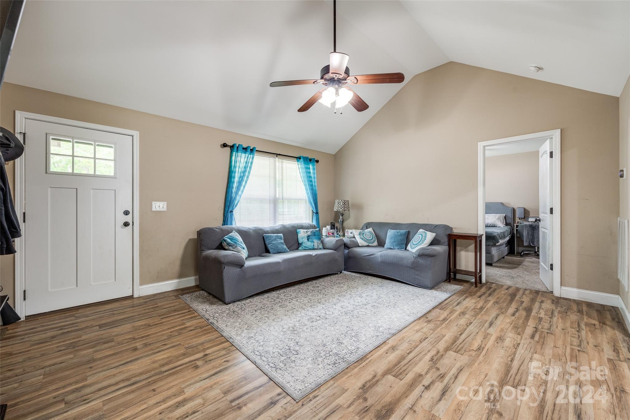 199 Cheek Road Clover, SC 29710 - Photo 5 of 27 a living room with furniture and a wooden floor