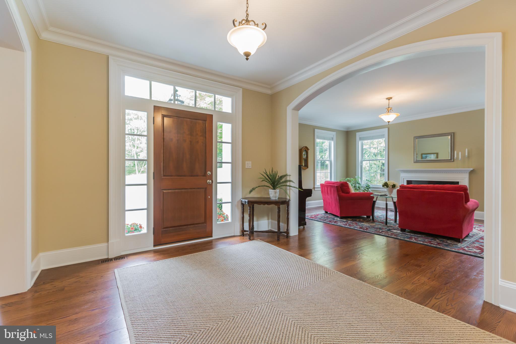 799 Woodlea Road Bryn Mawr, PA 19010 - Photo 6 of 39 Foyer into living room