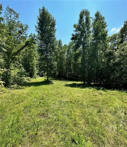 a view of outdoor space with deck and yard