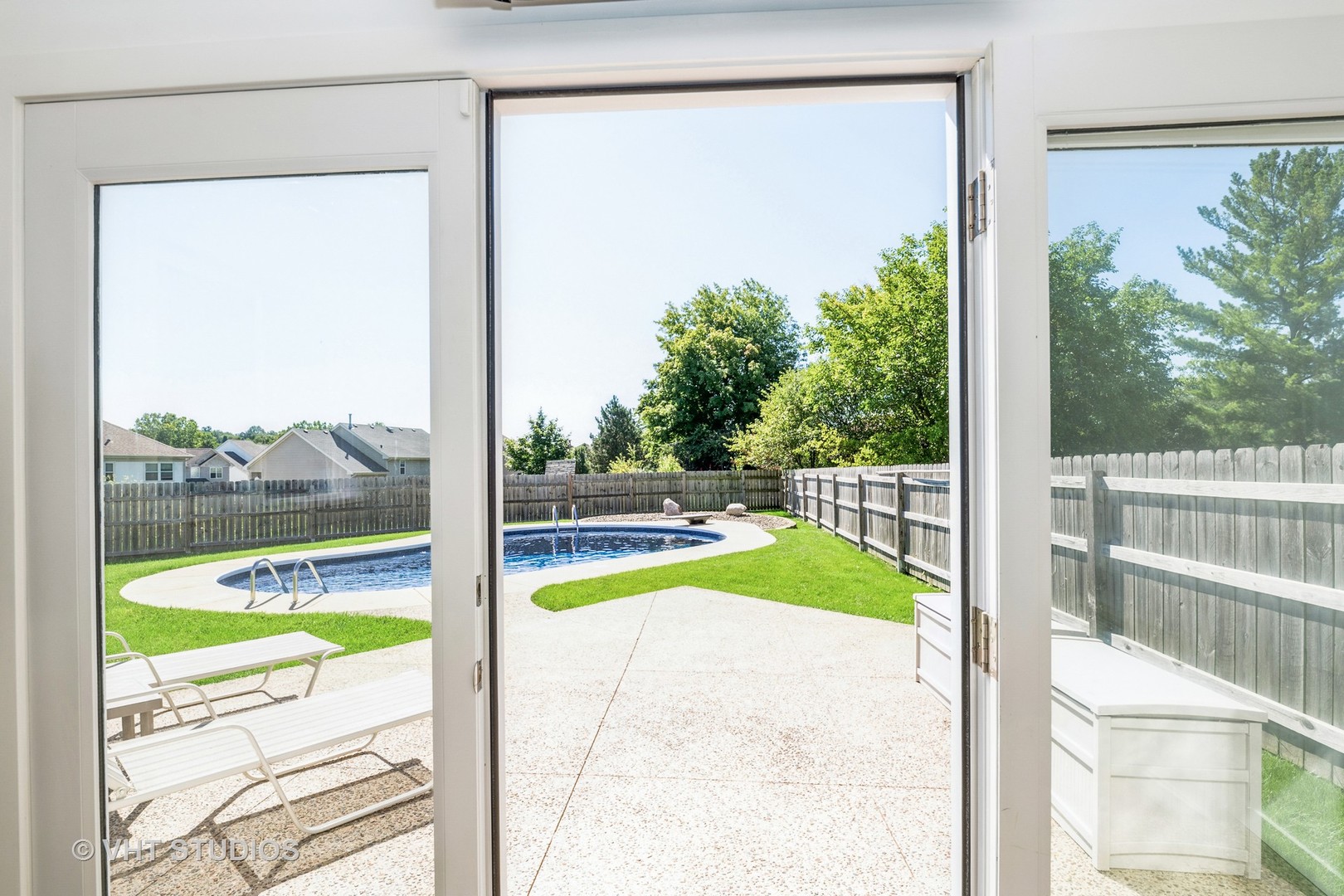 336 Oak Hill Court Antioch, IL 60002 - Photo 45 of 57 a view of a balcony with a lake view