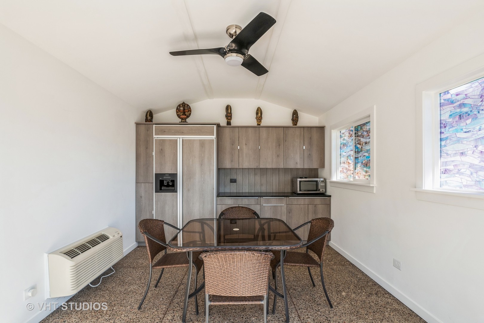 336 Oak Hill Court Antioch, IL 60002 - Photo 55 of 57 a view of a workspace with furniture and a ceiling fan