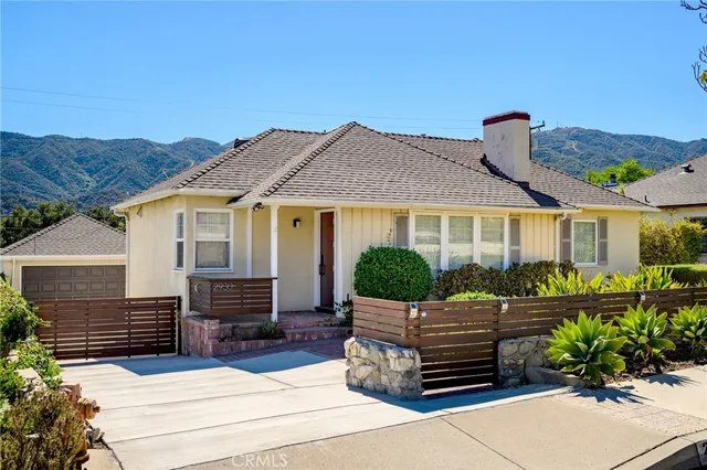 a house view with a seating space