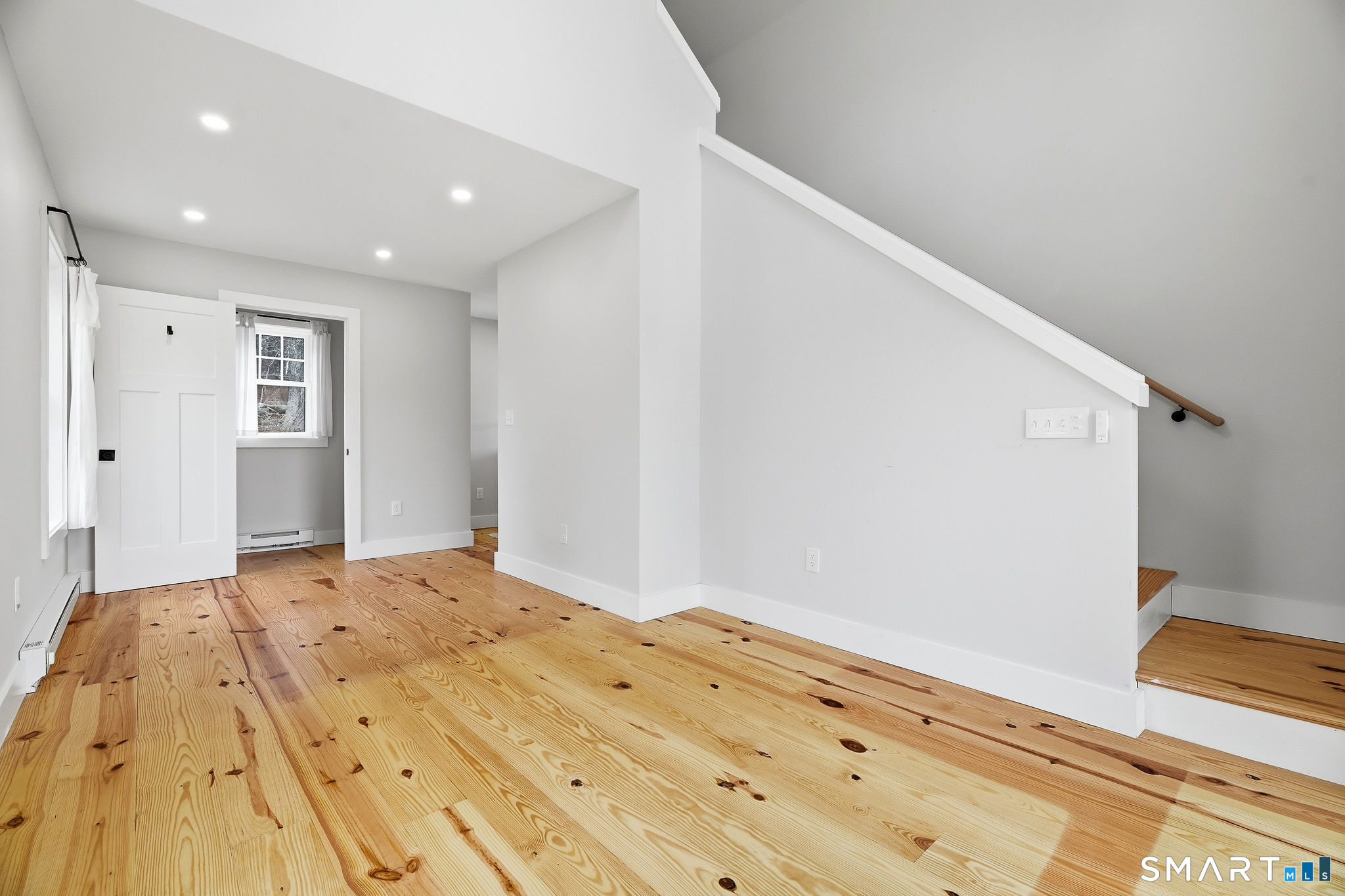 134 Sterling City Road Lyme, CT 06371 - Photo 27 of 38 The charming barn features beautiful southern yellow pine floors, adding warmth and character to this versatile outbuilding.