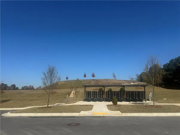 a view of building with ocean view