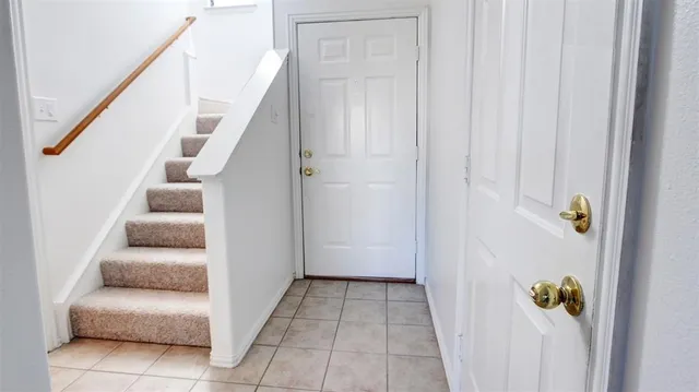 a view of entryway and hall