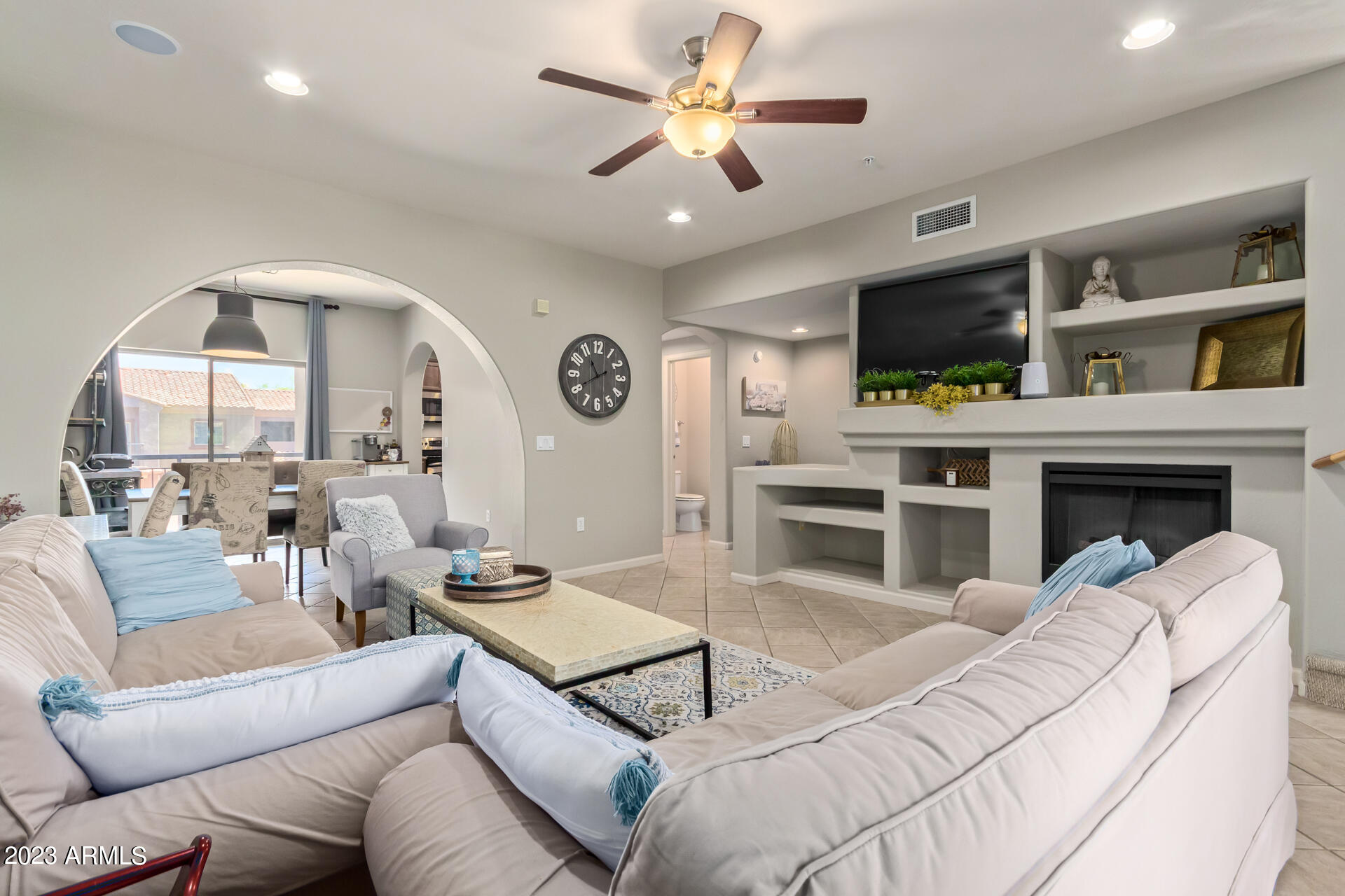 3935 East Rough Rider Road, Unit 1167 Phoenix, AZ 85050 - Photo 10 of 46 Custom entertainment niche!