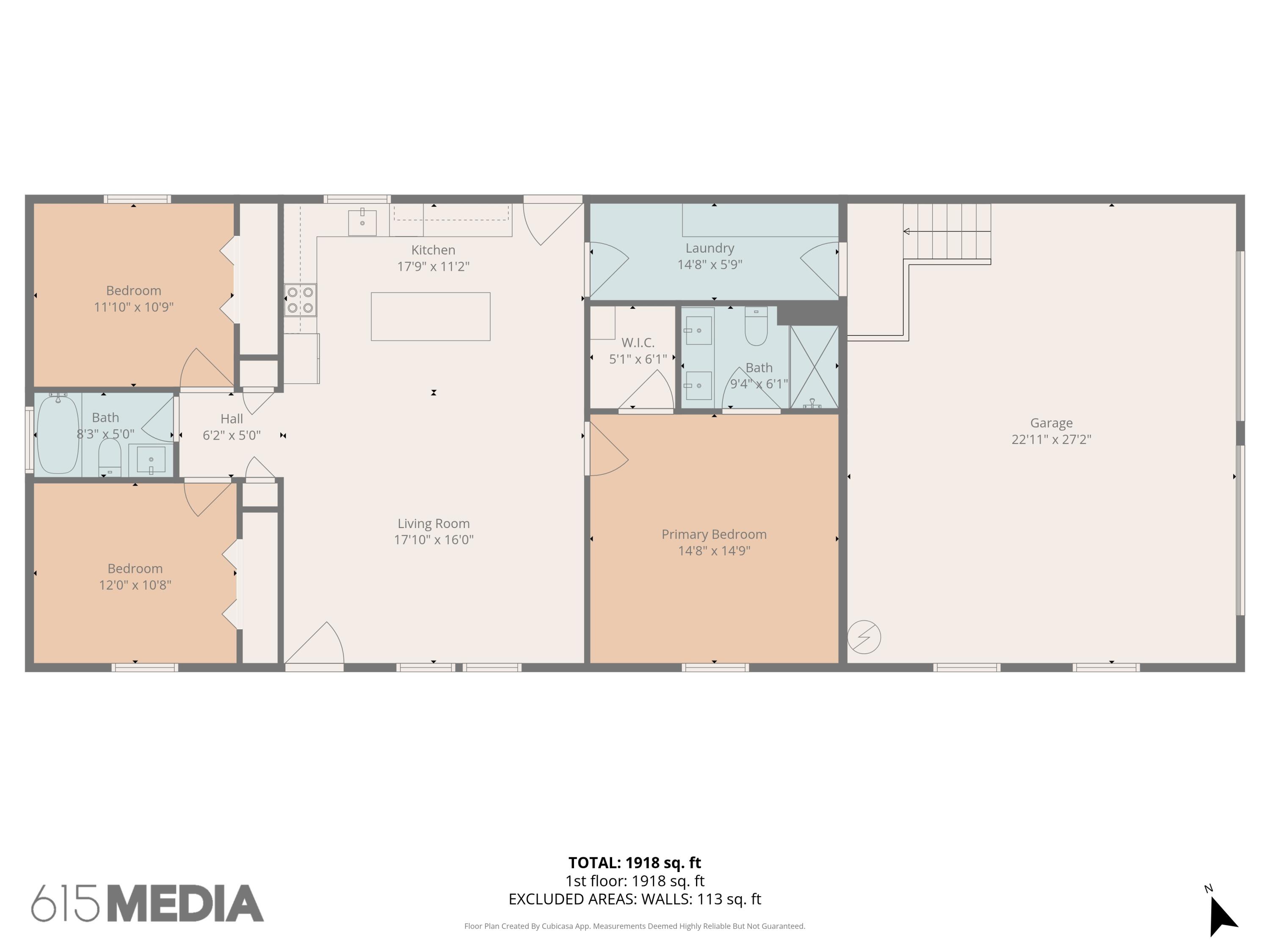 649 Humble Cemetery Road Pikeville, TN 37367 - Photo 38 of 38 1-Floorplan_1