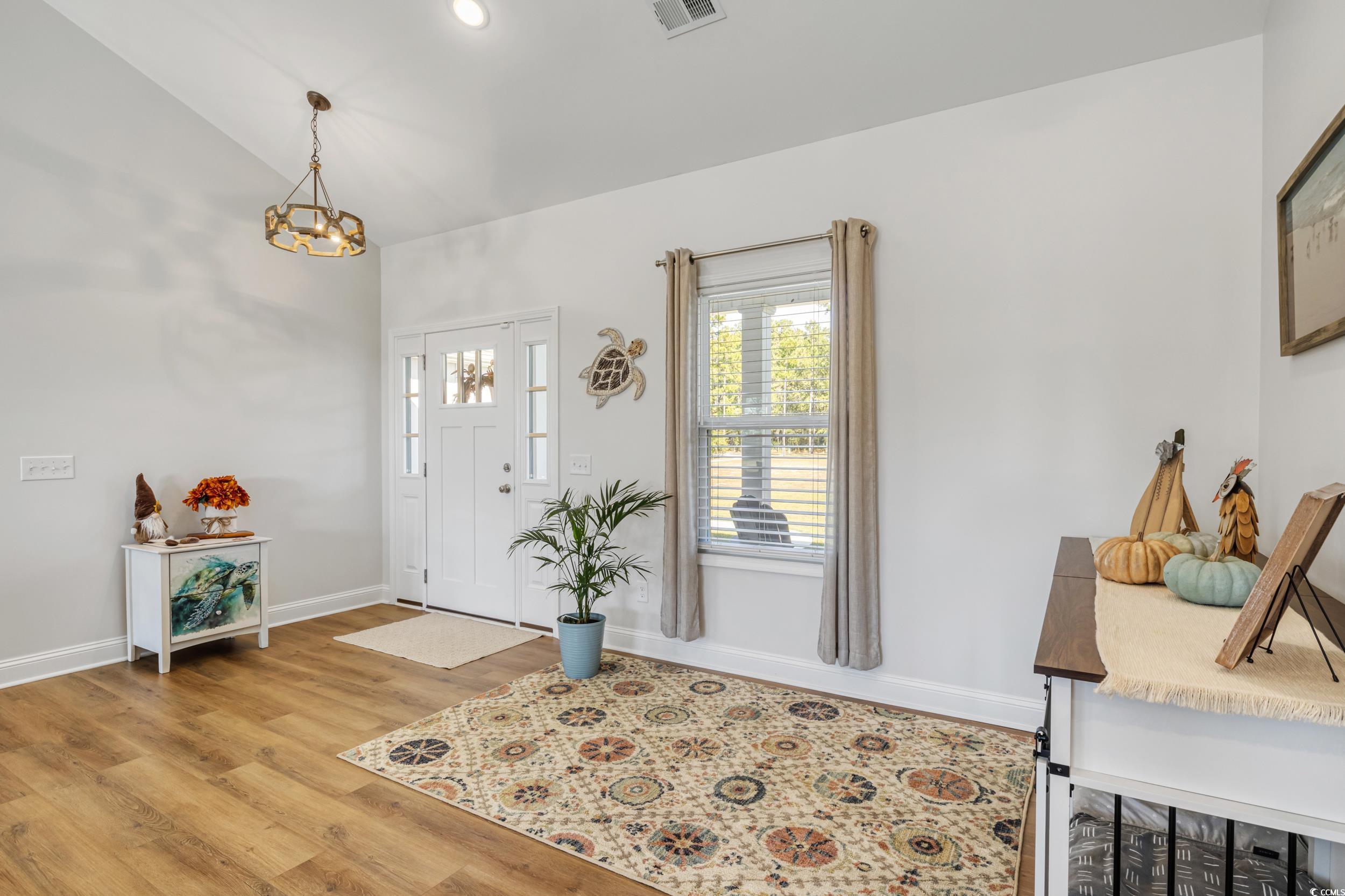 4082 Salem Road Aynor, SC 29511 - Photo 11 of 39 Entryway with light hardwood / wood-style floors,