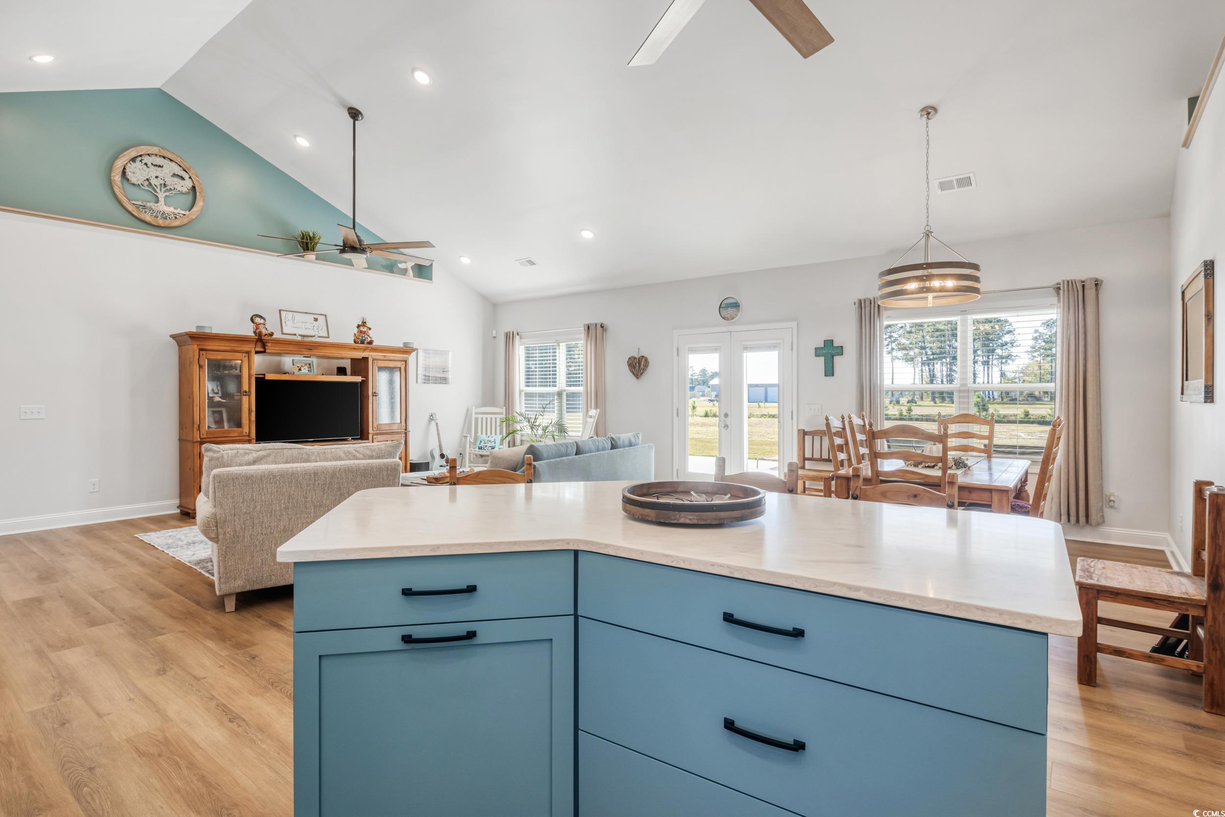 4082 Salem Road Aynor, SC 29511 - Photo 19 of 39 Kitchen featuring light hardwood / wood-style floo