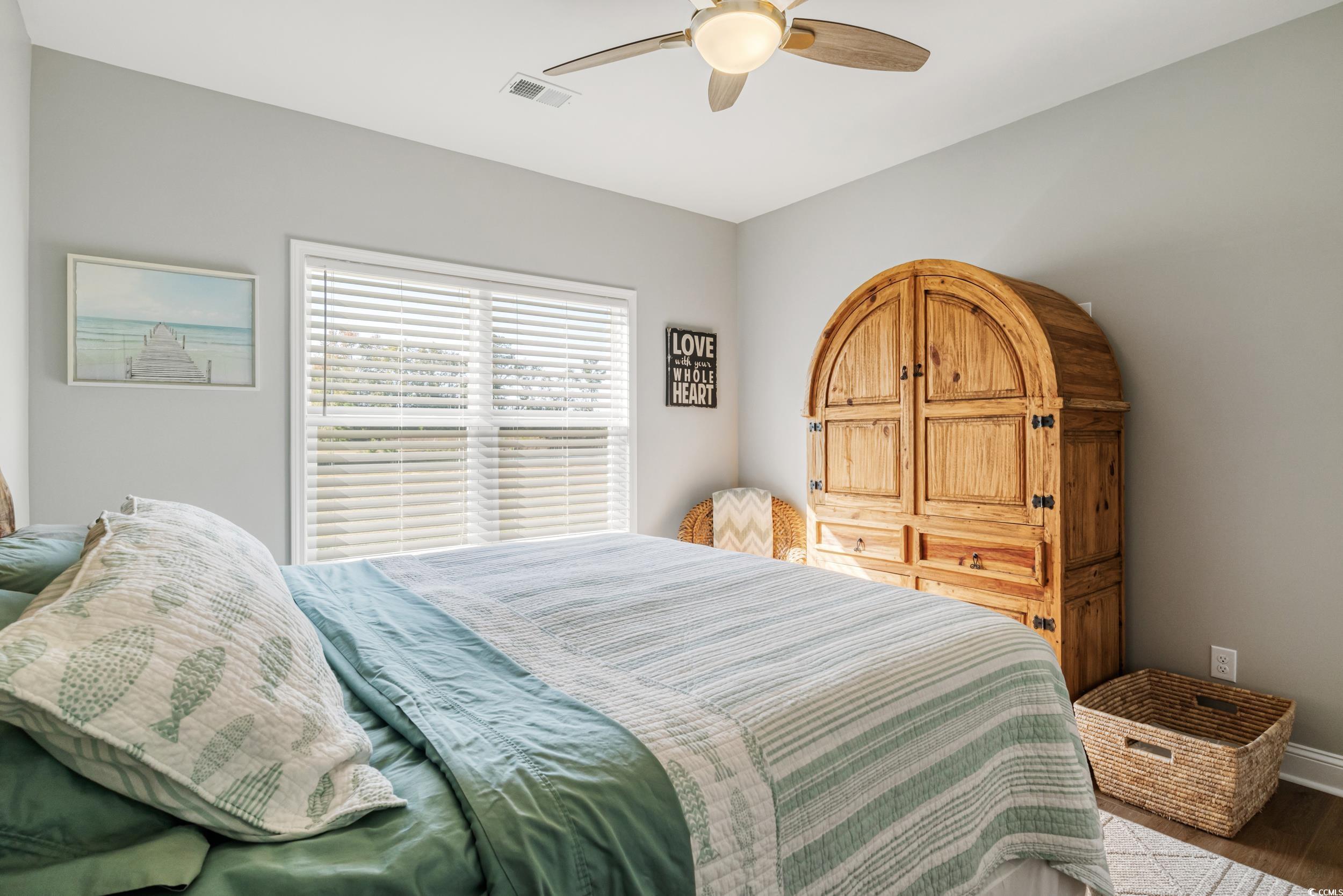 4082 Salem Road Aynor, SC 29511 - Photo 30 of 39 Bedroom with hardwood / wood-style floors and ceil