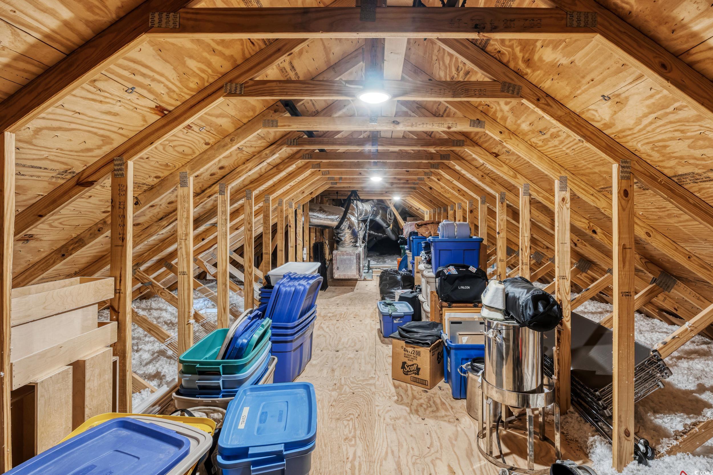 4082 Salem Road Aynor, SC 29511 - Photo 37 of 39 View of attic
